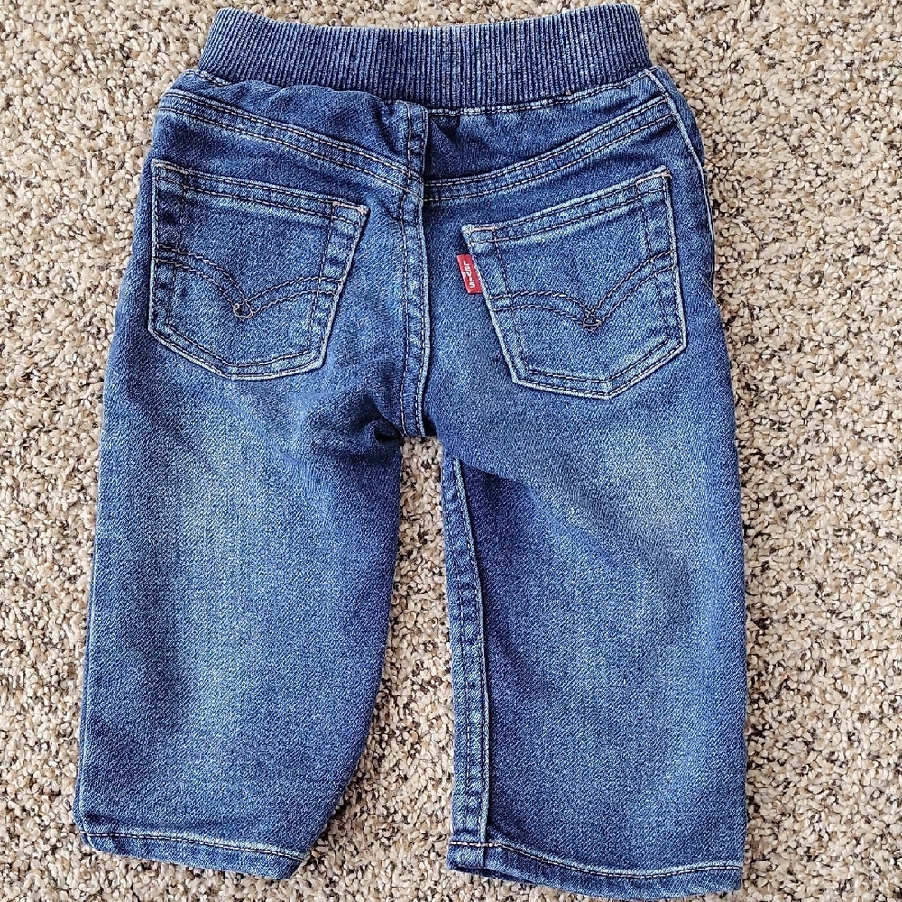 Levi's Toddler Denim Blue Jeans
